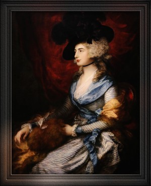 Mrs Siddons by Thomas Gainsborough Old Masters Fine Art Reproduction